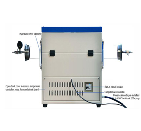 1200C Compact Single Zone Split Tube Furnace