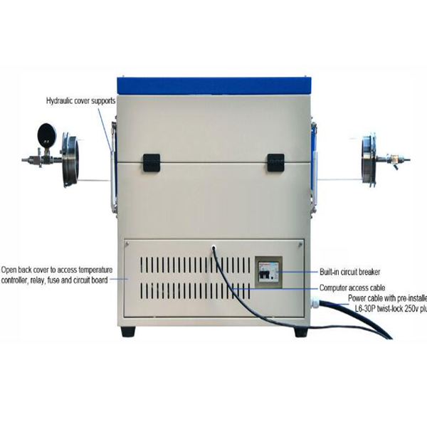 1200C Compact Single Zone Split Tube Furnace