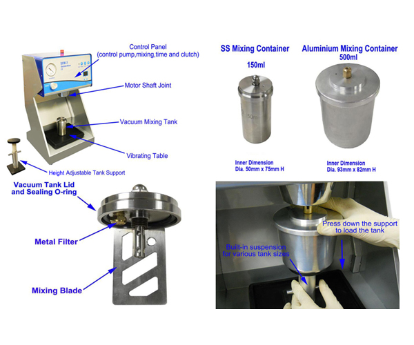 Lab Compact Vacuum Mixe